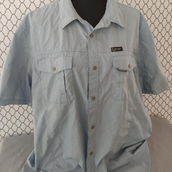 Wrangler Other - Wrangler dusty blue shirt